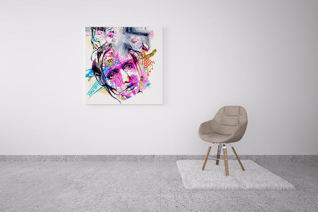 室内油画作品展示样机模板Vol.4 Picture Art Mockup [Vol 4]插图(8)