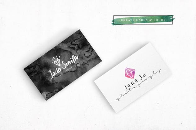 30款彩色水彩纹理背景素材合集 Colorful Watercolor texture backgrounds插图(1)