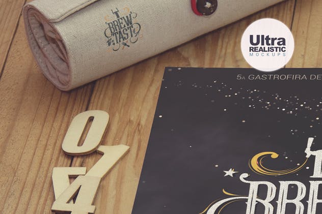 素描绘画工作室海报设计效果图样机素材库精选 Sketch Poster插图(2)