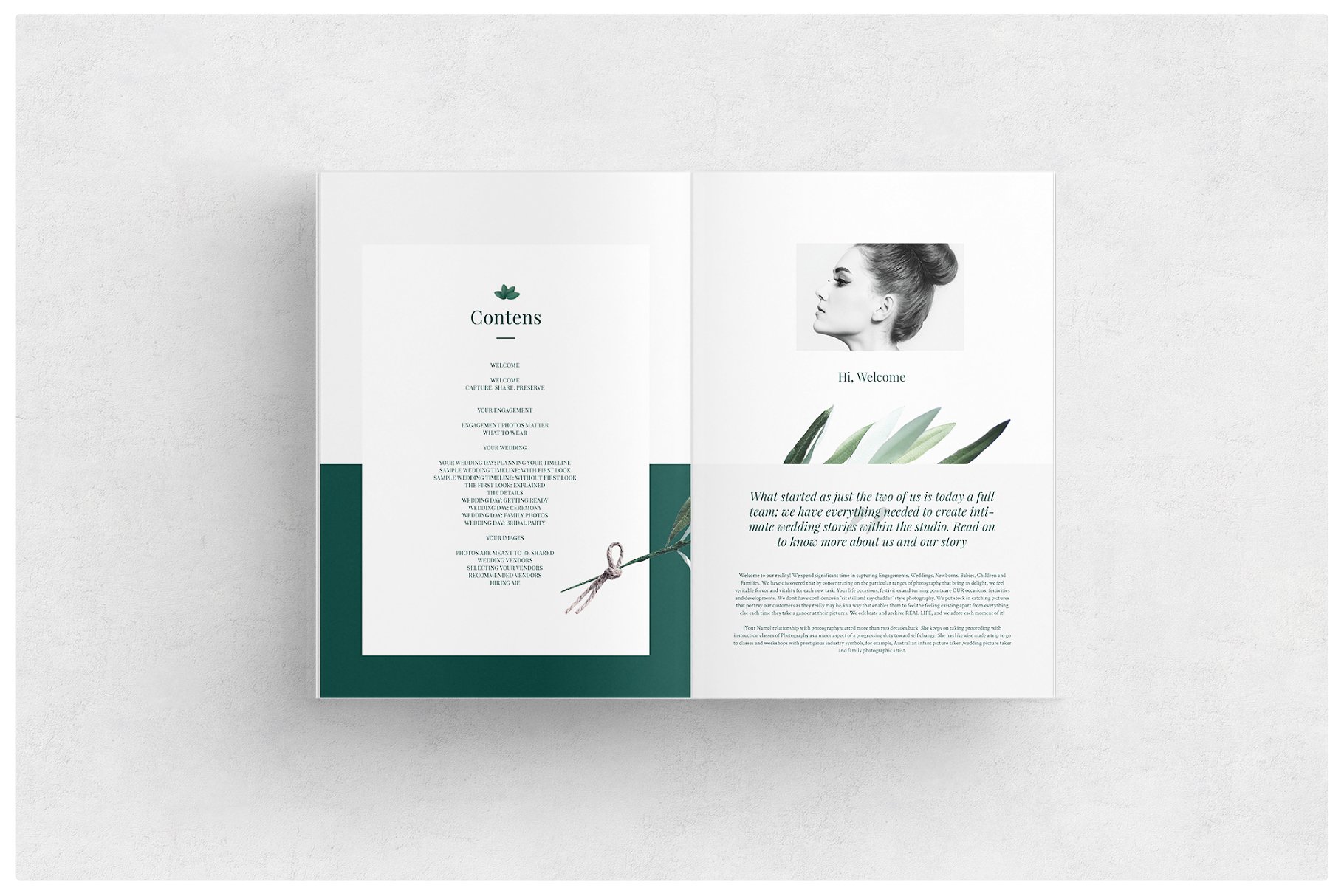 新生儿摄影育儿主题杂志模板 Newborn Photography Magazine插图(1)