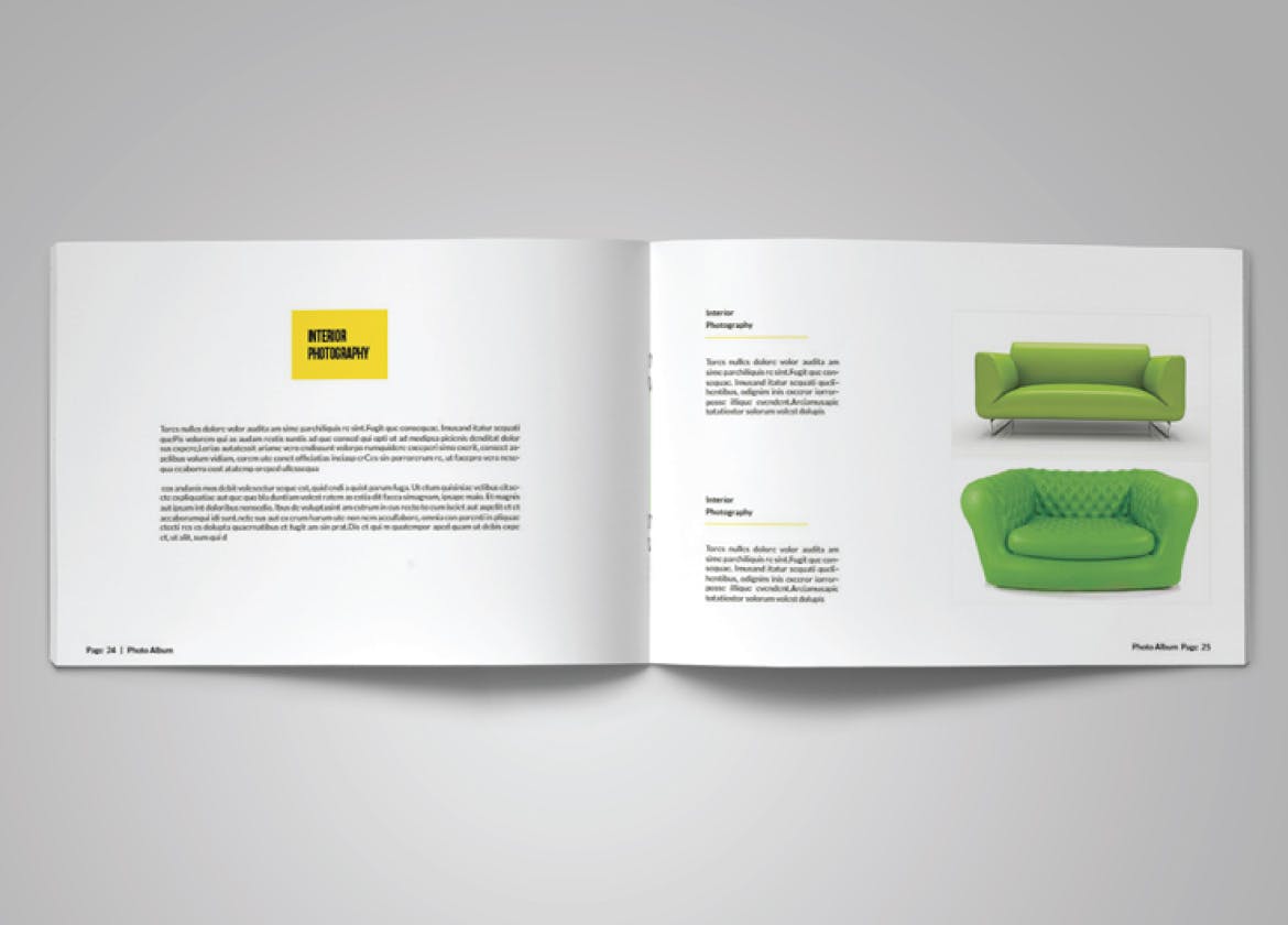 摄影工作室作品集设计模板v6 Lanscape Portfolio Vol. 6插图(6)