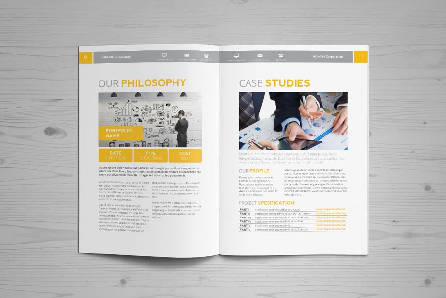 极简主义企业项目提案介绍模板 Jogja Simple Proposal Template插图(6)