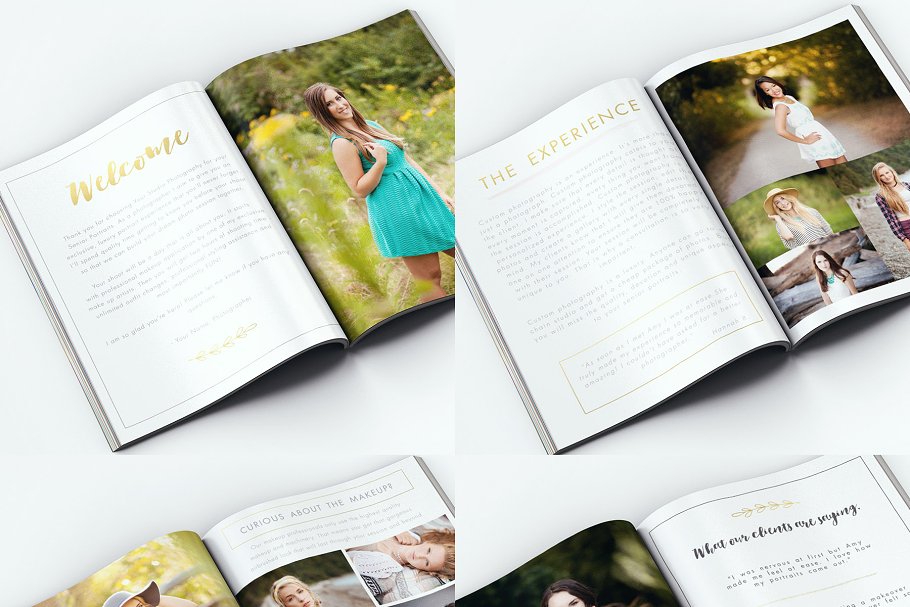 资深摄影师杂志模板 Senior Photography Magazine Template插图(2)