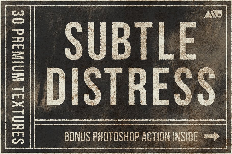 细微噪点旧式印刷纯手工纹理合集 Subtle Distress Texture Pack插图
