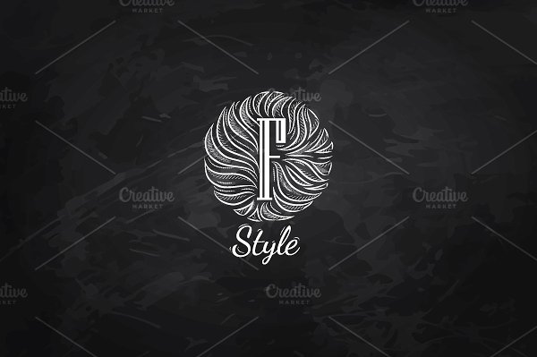 美容美发复古风格素材 Beauty salon插图(4)