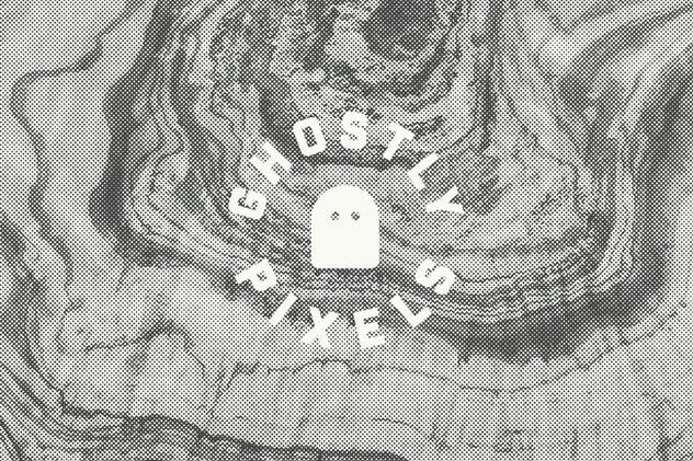 木纹半色调纹理设计素材合集 Wood Halftone Textures插图(10)