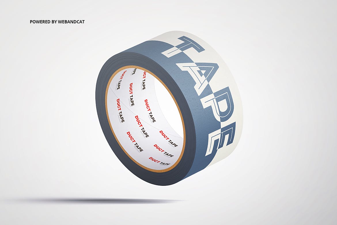纸胶带外观图案设计样机 Paper Duct Tape Mockup插图(7)