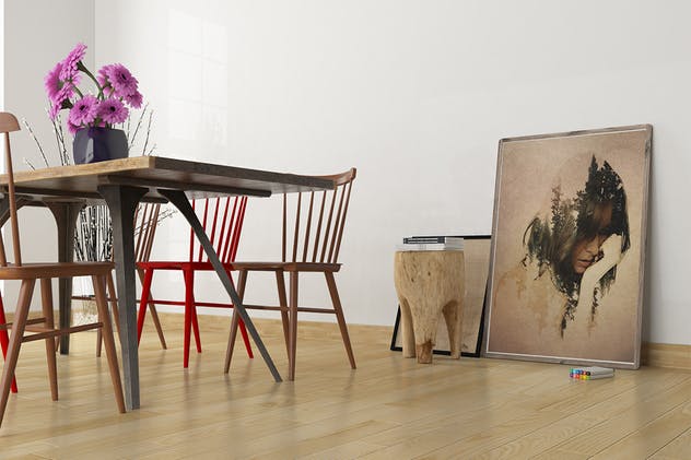 艺术墙纸装饰样机模板Vol.2 Art Wall Mockup [Vol2]插图(3)