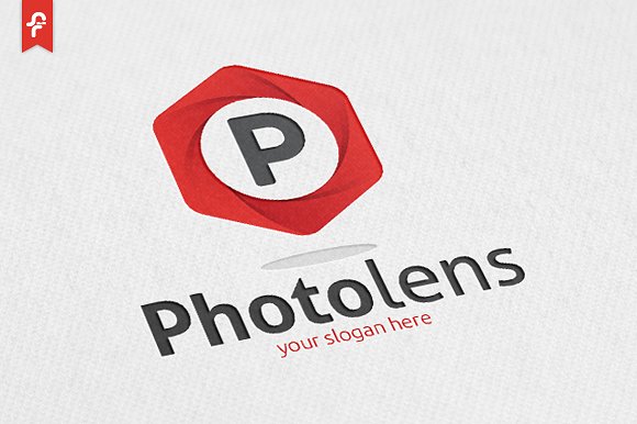 照相机镜头图形Logo模板 Photo Lens Logo插图