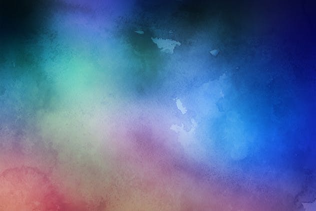 渐变水彩艺术纸张背景素材 Watercolor Paper Backgrounds插图(5)
