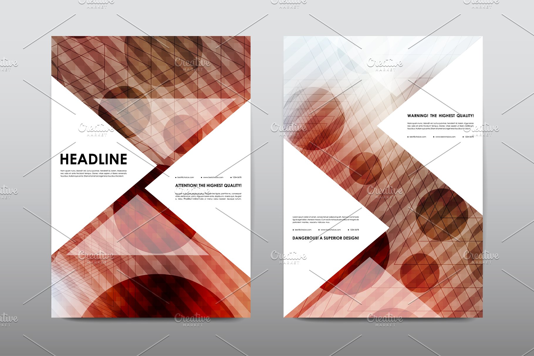 50+商业企业宣传小册子模板 50+ Business Brochures Bundle插图(25)