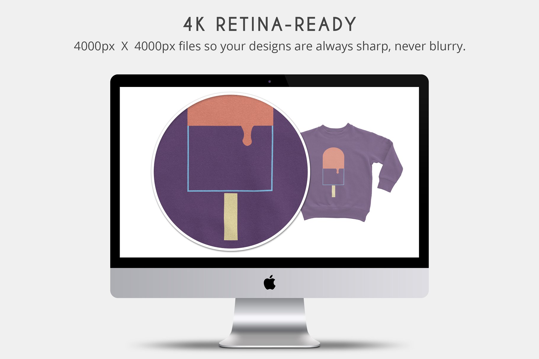 幼童长袖毛衣样机模板 Toddler’s Crew Neck Sweater Mockups插图(1)