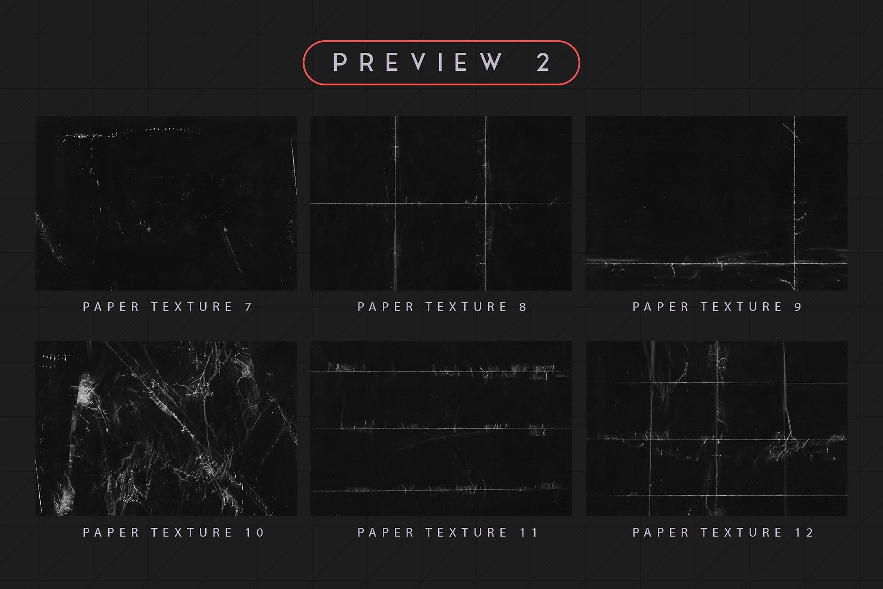 炫酷黑色纸张图层纹理 Black Paper Textures插图(8)