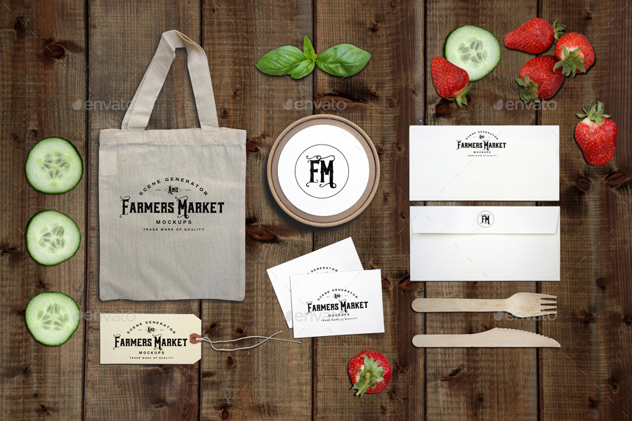 Farmers Market Scene Generator农贸市场场景生成器 1.56 GB[psd]插图(7)