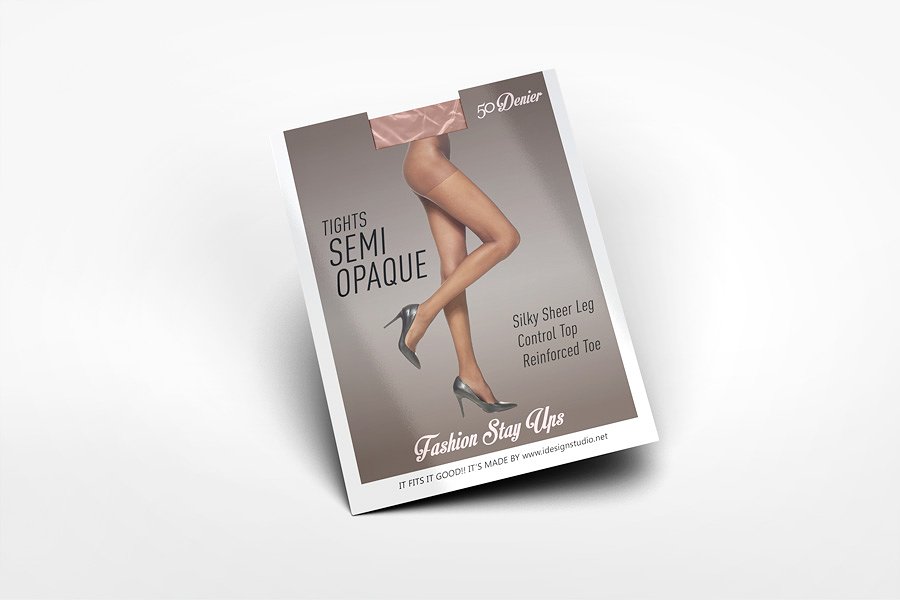 袜子连裤袜包样设计展示模型Mockups插图(5)