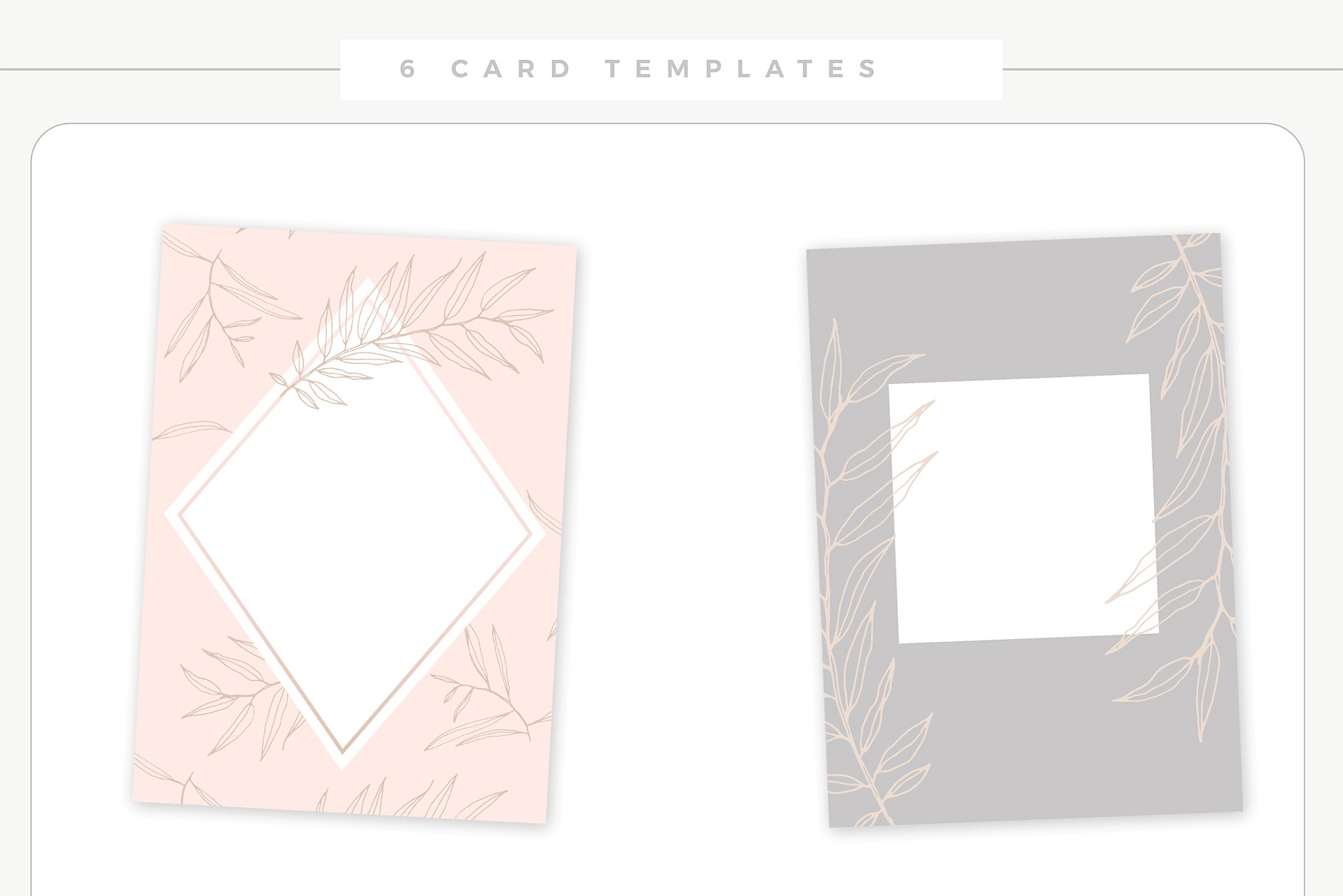 浪漫手绘色彩落叶树枝元素 Hand drawn Leaves Collection插图(11)