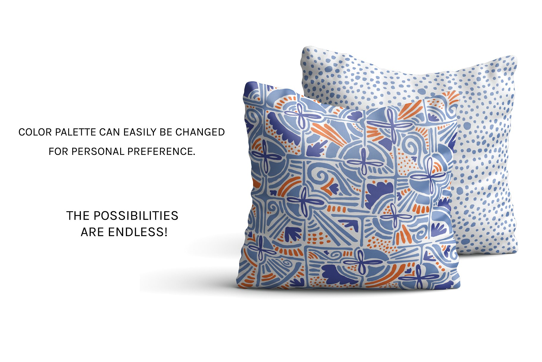 自然抽象无缝矢量花卉图案 Abstract Floral | Boards + Patterns插图(7)