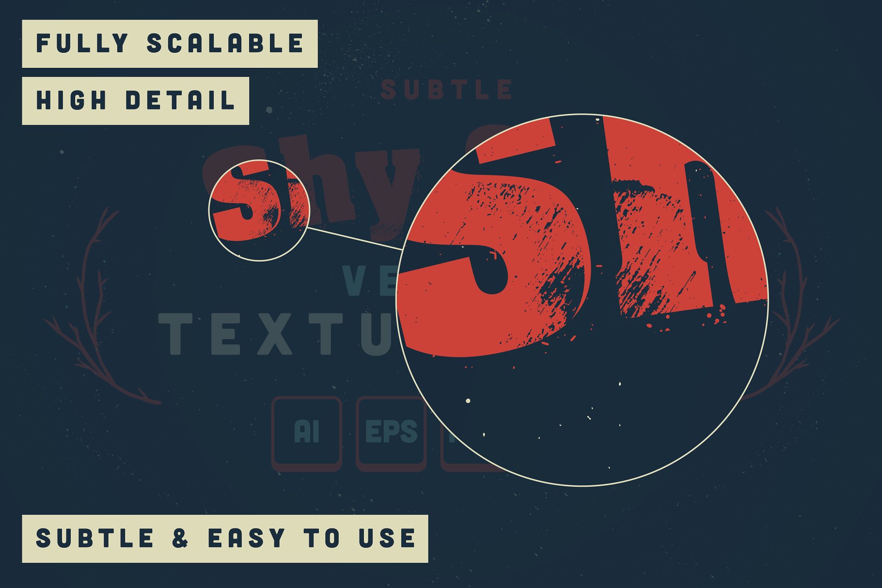 复古粗糙时髦纹理合集 Shy Guy Texture Pack插图(1)