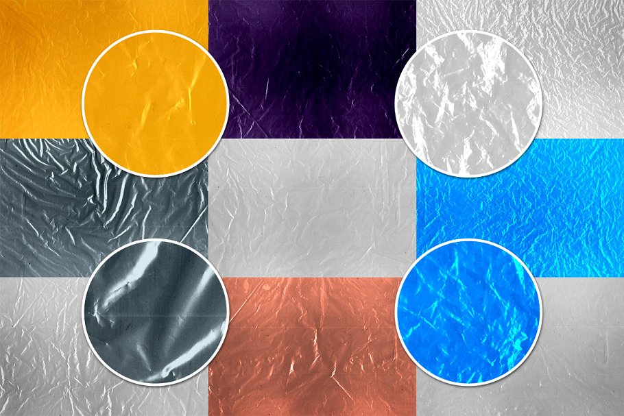 皱褶塑料纹理v1 Wrinkled Plastic Textures Volume 1插图(2)