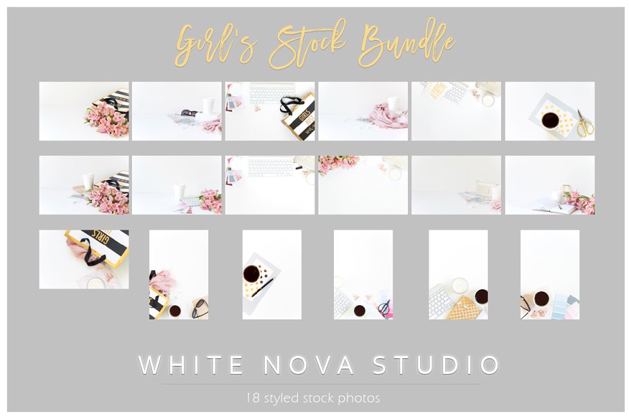 小资生活方式场景样机模板 Lifestyle Bundle插图(5)