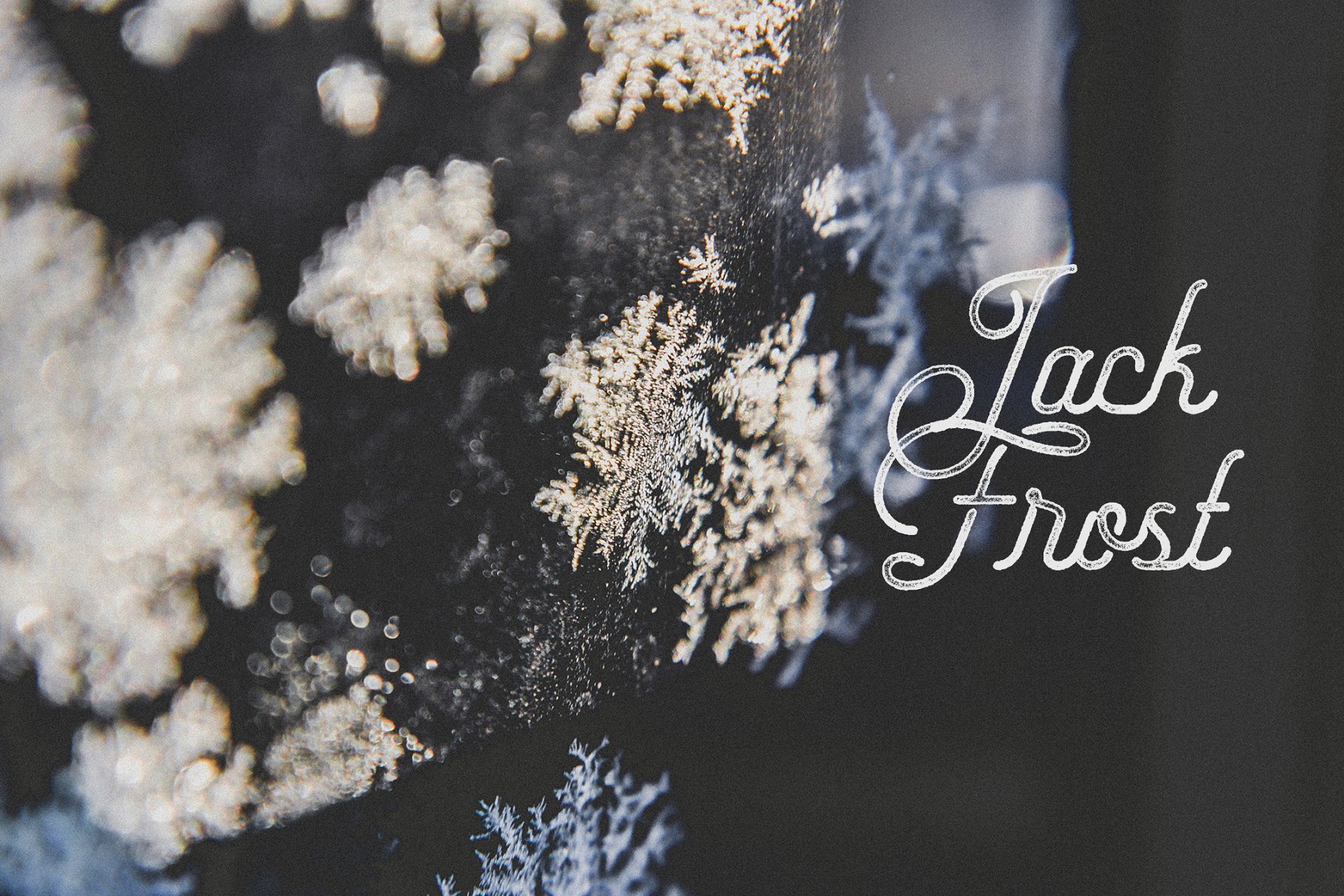 冰雪天地魔幻背景纹理 Jack Frost插图(1)