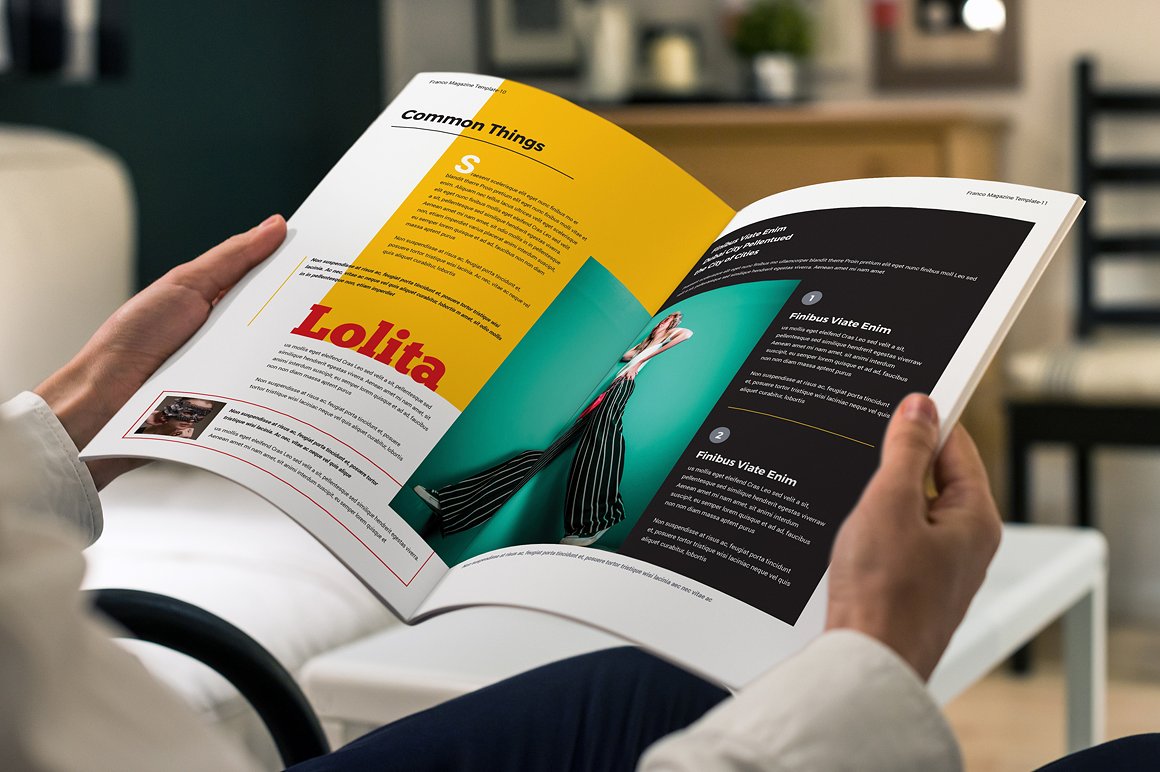 30页时尚的旅行、投资组合杂志模板下载[indd]插图(10)