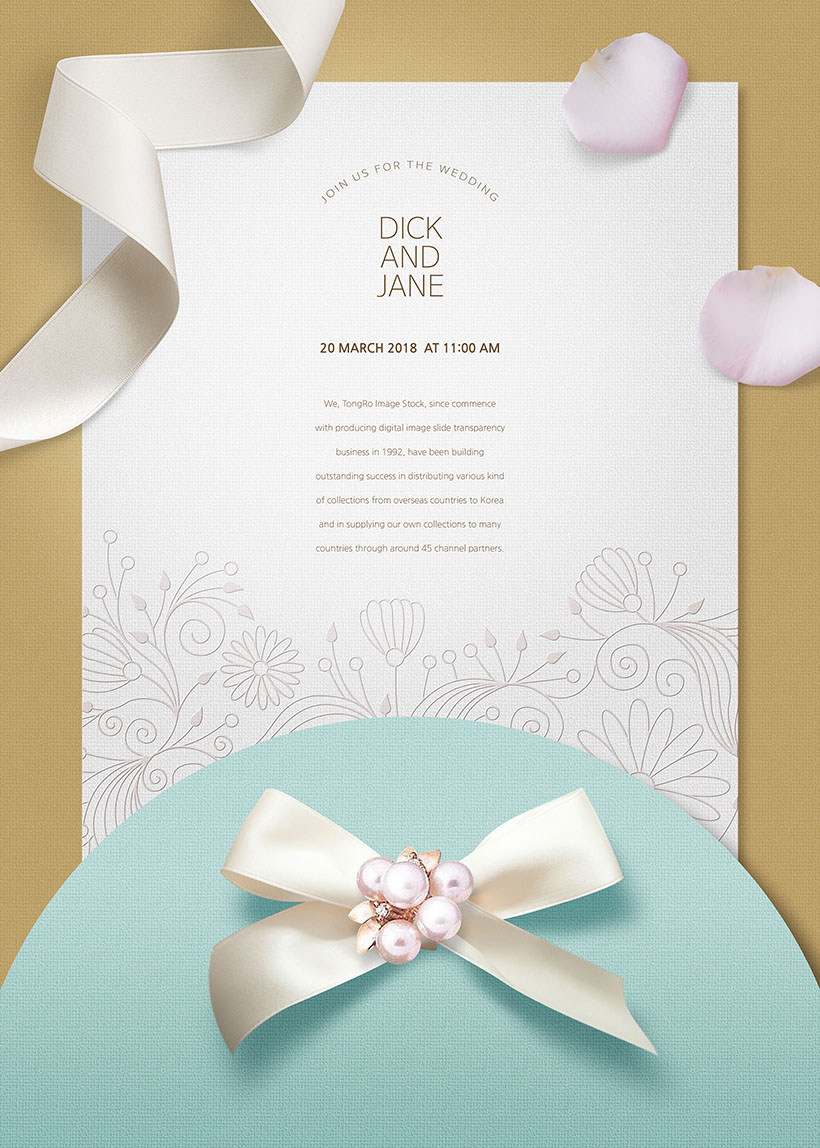 柔和美丽的38节礼物海报模板PSD下载插图(2)