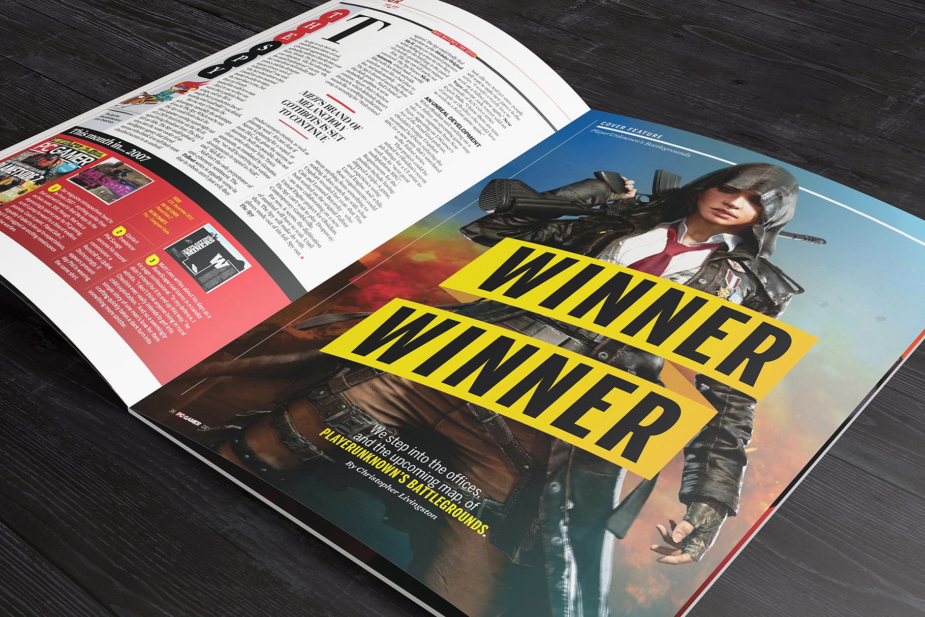 A5杂志封面封底及内页设计展示样机 A5 Magazine Mockups v.3插图(8)