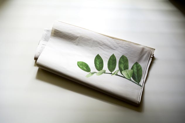 报纸新闻广告印刷品样机模板 Newspaper Advert Ad Mockup插图(3)