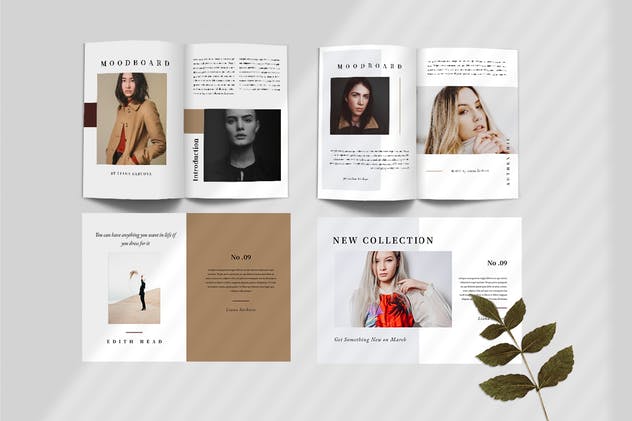 2019-2020时尚服饰杂志设计模板 Nestava – Fashion Magazine Template插图(1)