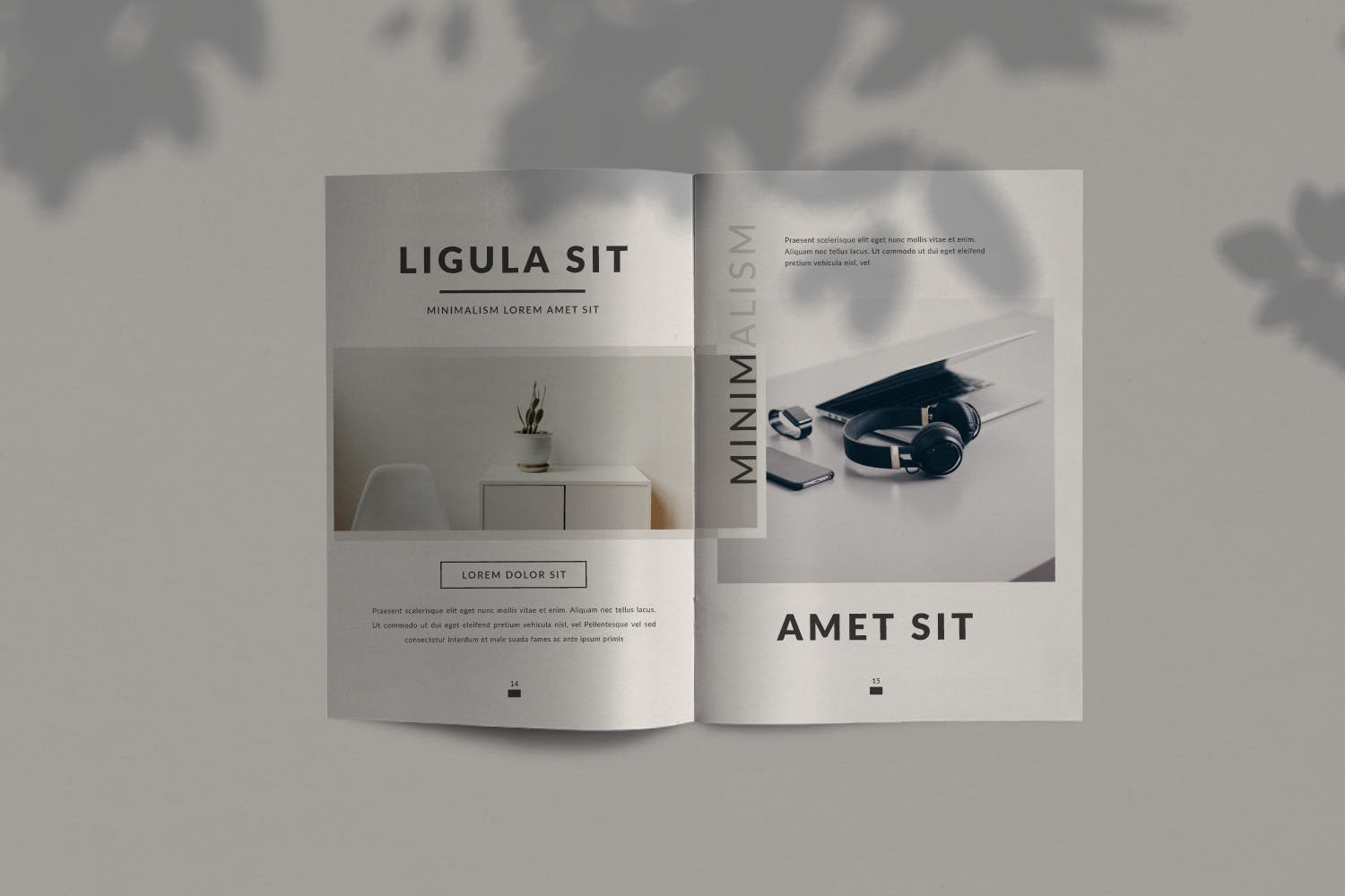 极简主义设计风格企业业务手册素材库精选Lookbook设计模板 Lookbook插图(2)