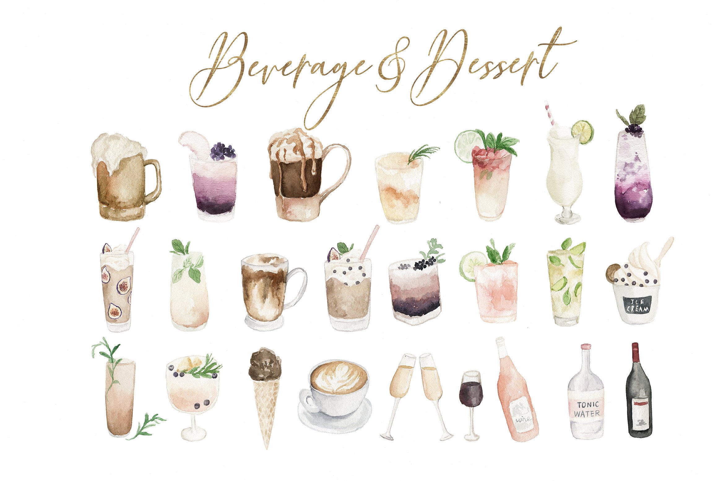 水彩手绘简易地图插画素材 Map Creator插图(5)