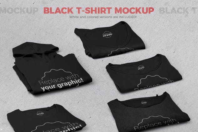 卡通T恤和包装场景样机模板合集 T-shirt and Packages Scene Generator – Perspective插图(12)