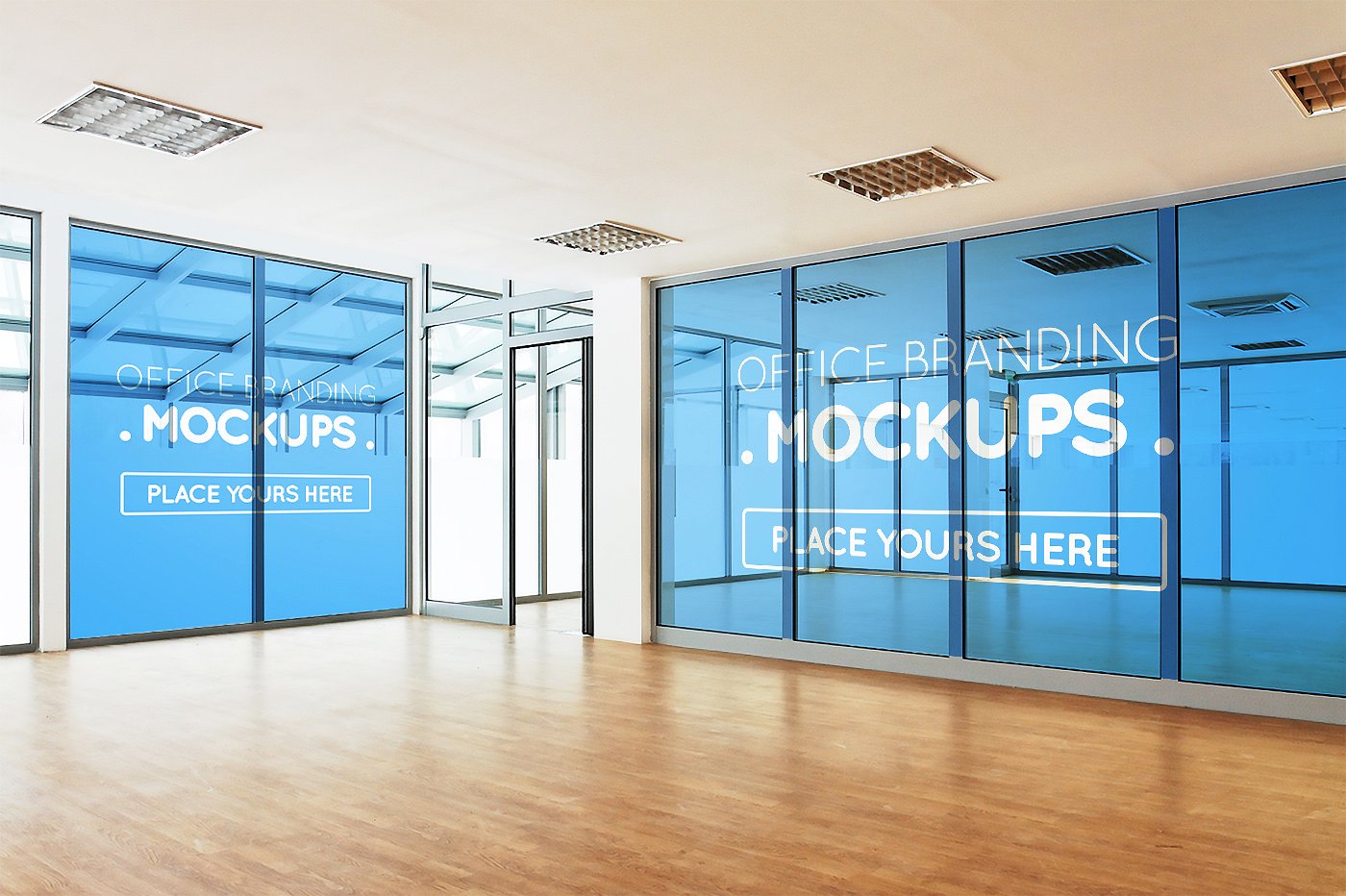 20多个办公室品牌样机展示模型mockups插图(17)