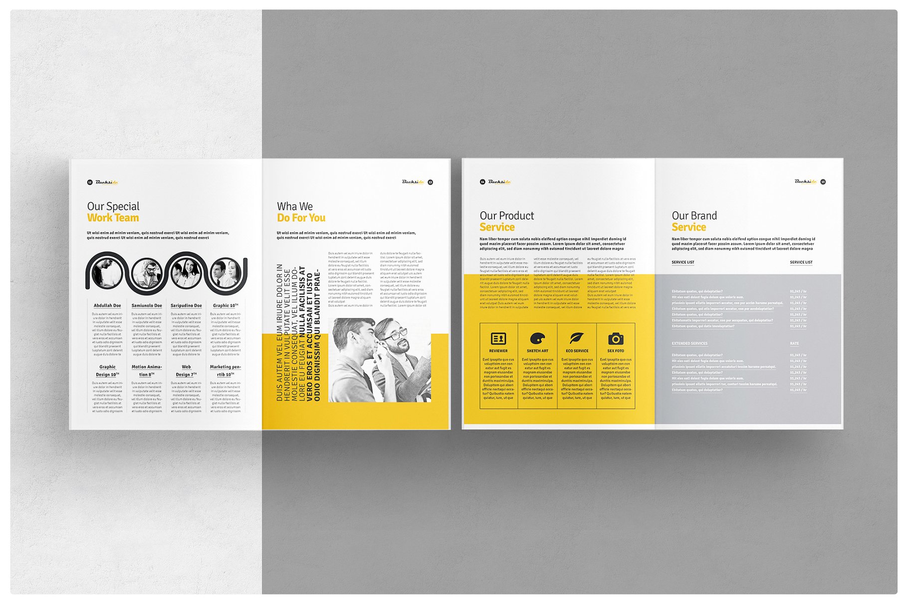 项目招标企业宣传画册模板 Proposal插图(4)