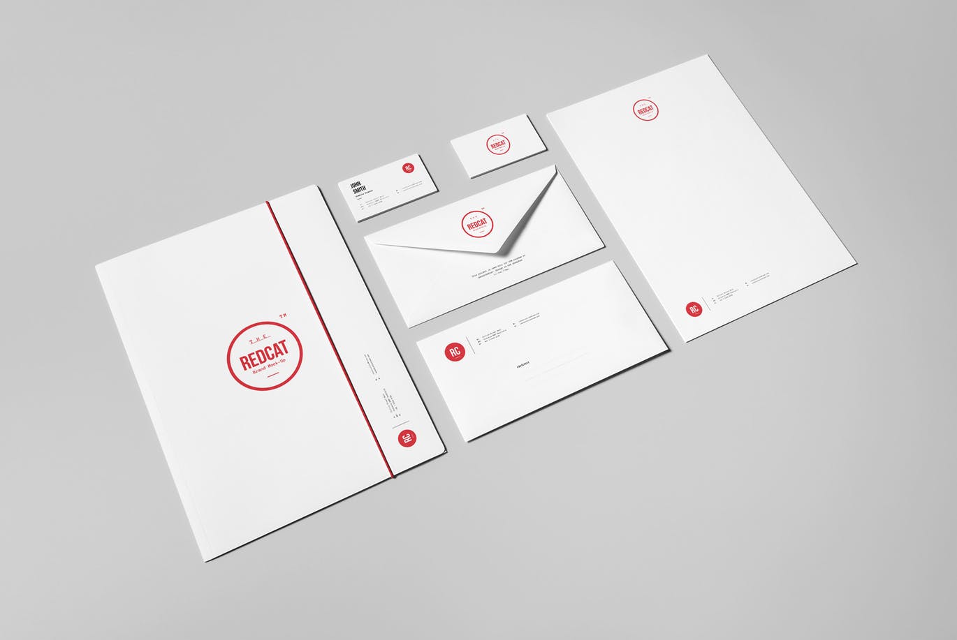 高级高端的时尚VI延展品牌设计样机展示模型mockups插图(9)