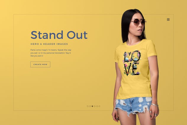 逼真时尚T恤服装样机Vol.14 Ultimate Apparel Mockup Vol. 14插图(2)