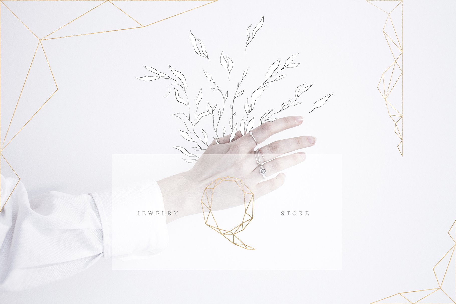 淡雅柔和的灰粉设计元素合集 Tender Mist Collection Pro插图(1)