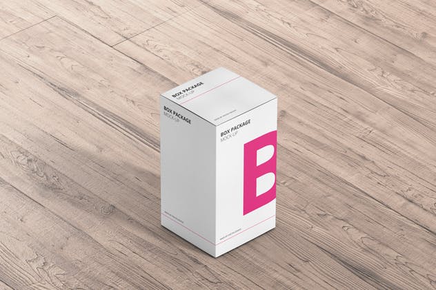 矩形礼品盒包装外观设计样机 Package Box Mock-Up – Rectangle插图(8)