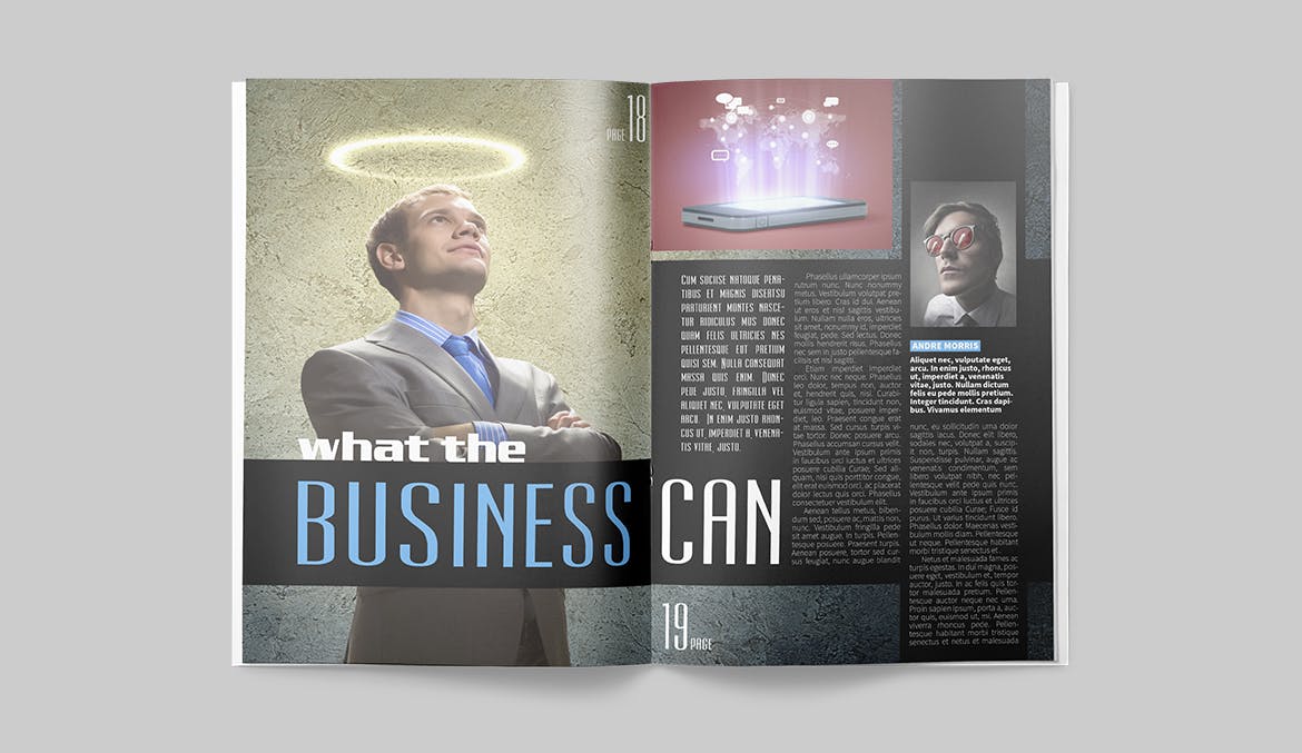 生活方式主题素材库精选杂志版式设计模板 Magazine Template插图(9)