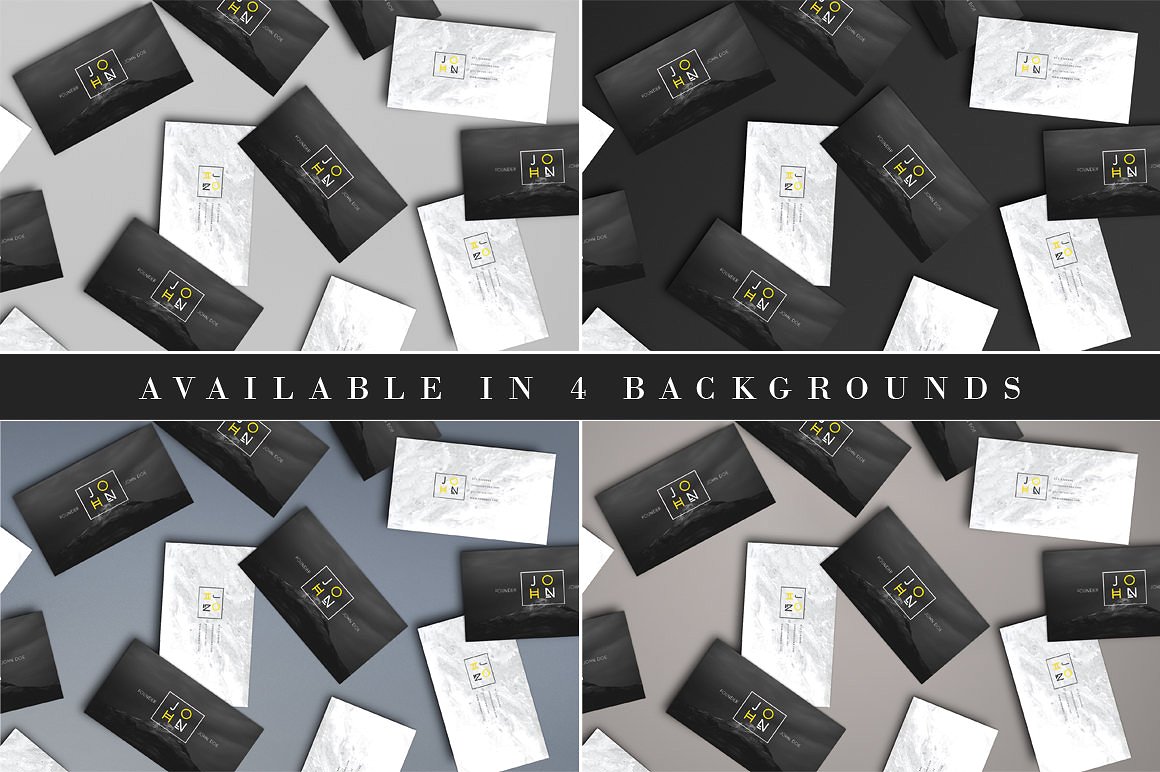 名片展示模型Mockups下载[psd]插图