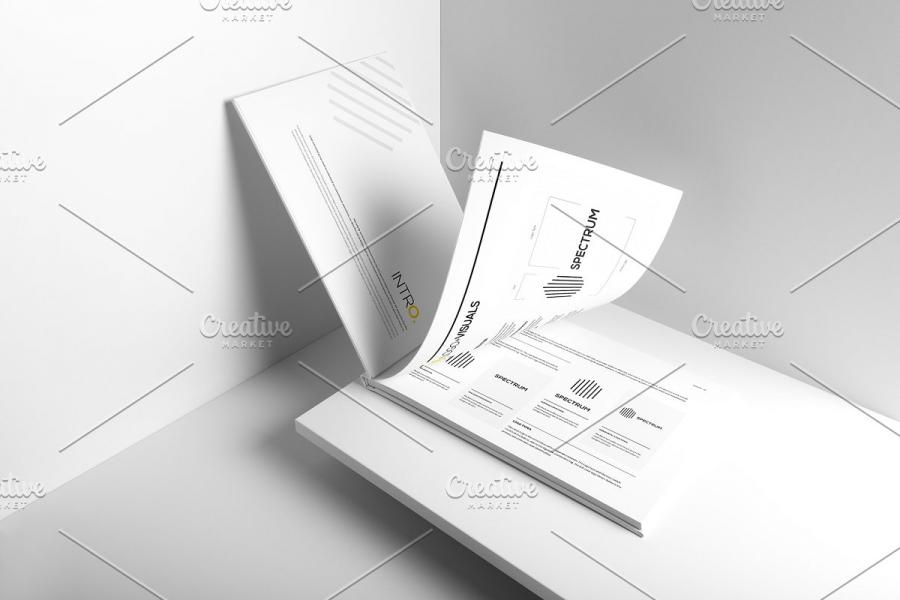 极简排版业务品牌手册插图