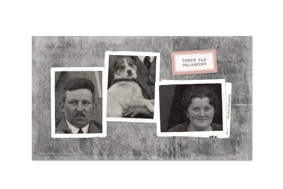 文学历史科学适用的复古风格PPT幻灯片模板 Camera Obscura Powerpoint Templates插图(8)