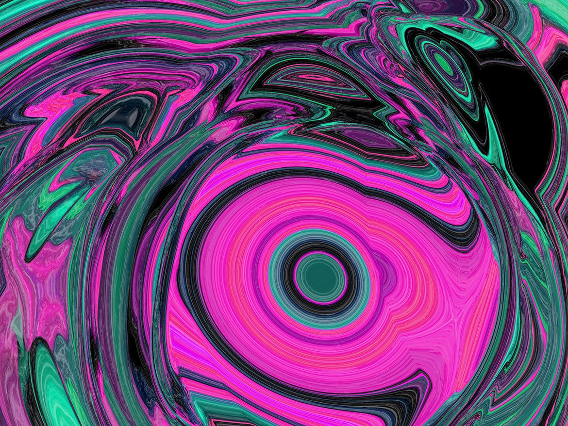 18个时尚炫酷艳丽的五颜六色的聚丙乙烯大理石质感的背景底纹纹理大集合插图(15)