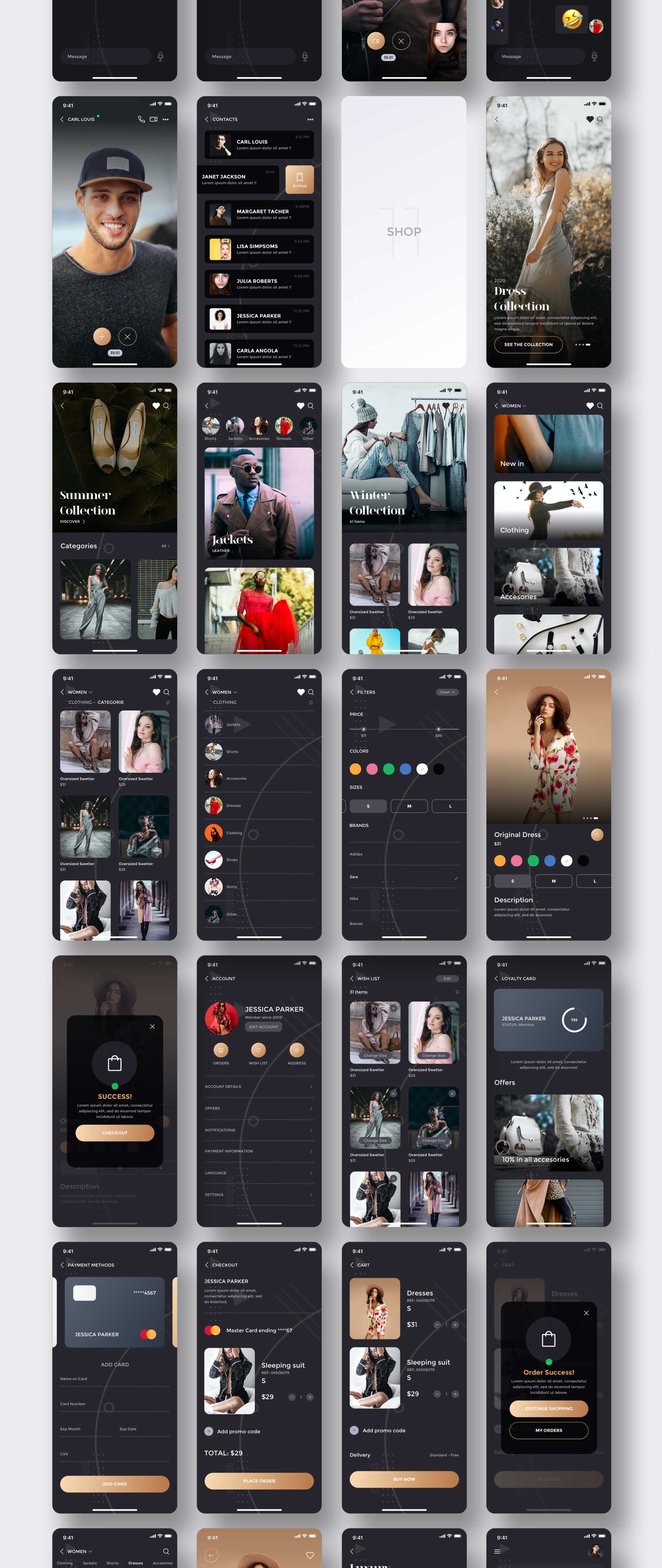 素材库下午茶:高质量优雅的IOS UI设计素材库精选套件插图(6)