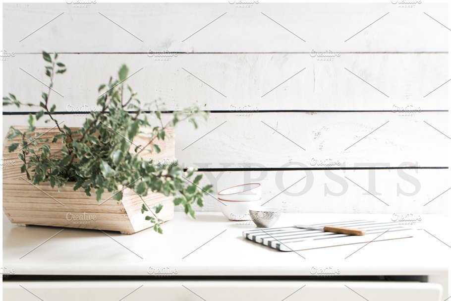 花卉场景样机 Floral Farmhouse Stock Photos插图(8)