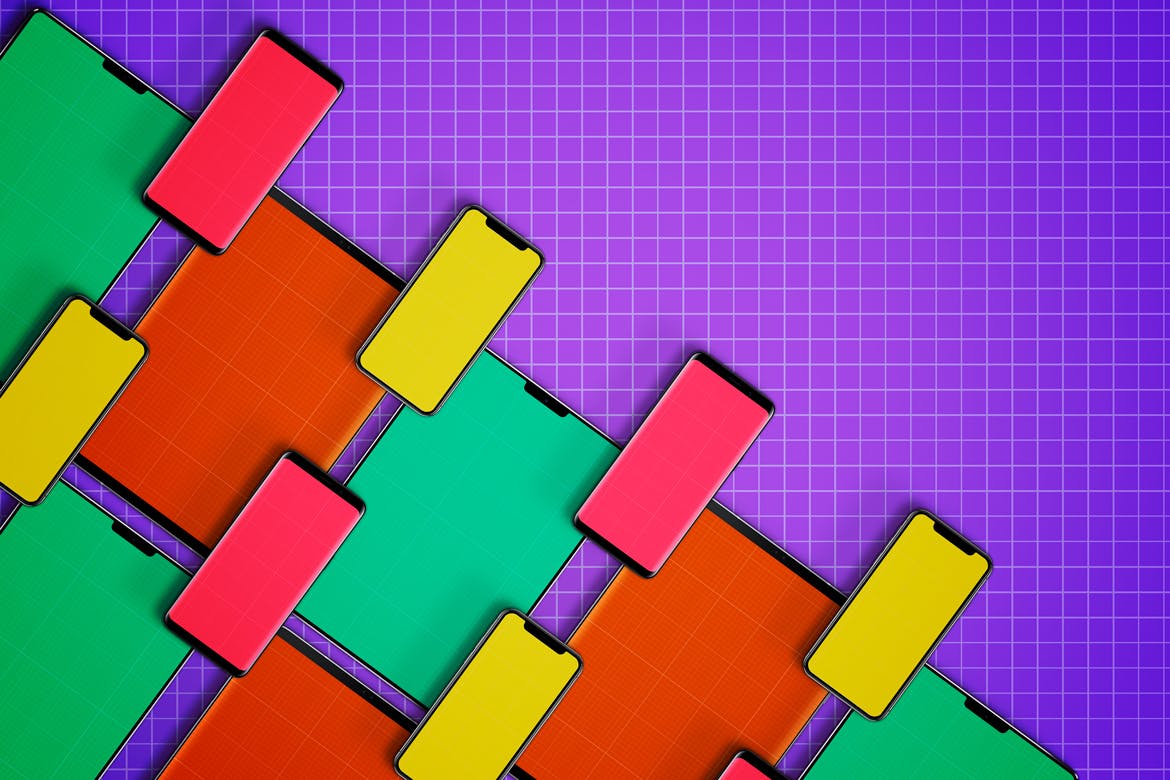 Android&iOS应用UI设计效果图样机模板v2 Android & iOS Mockup V.2插图(12)