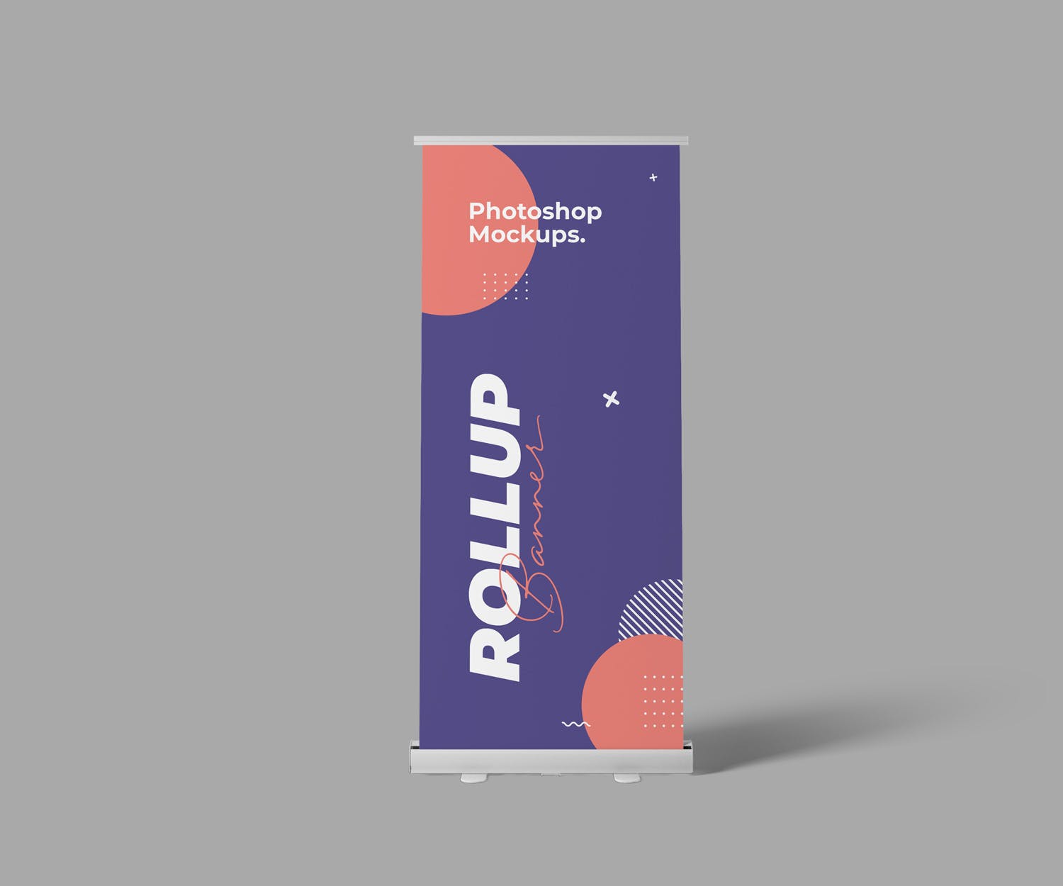 易拉宝X展架海报Banner设计效果图样机素材库精选 Roll Up Banner Mockups插图(2)