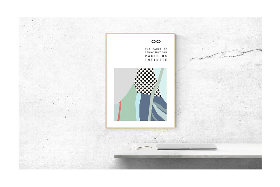 绿色带有花卉图型的图案包 IN GREEN graphic pack插图(9)