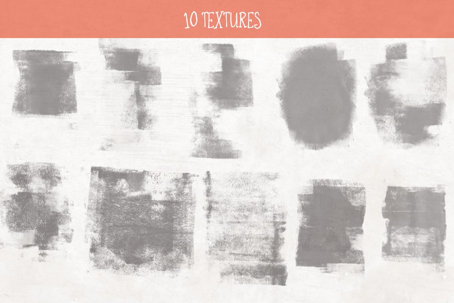 华丽手绘图案纹理集 Handmade Patterns and Textures插图(4)